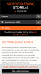 Mobile Screenshot of motorkledingstore.nl